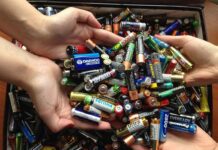 Доля полтавських ртутних ламп та батарейок