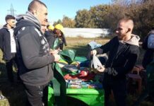 Как в Полтаве прошла уборка в Приречном парке?