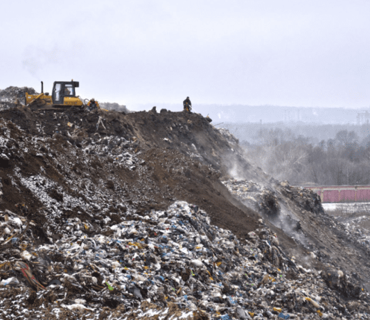 Полтавське сміттєзвалище в Макухівці